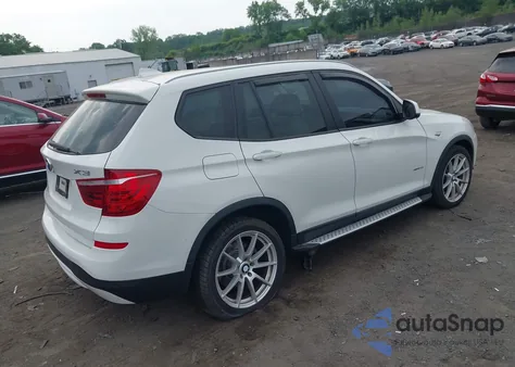 2016 BMW X3 xDrive28I from USA, damaged, VIN 5UXWX9C53G0D70484